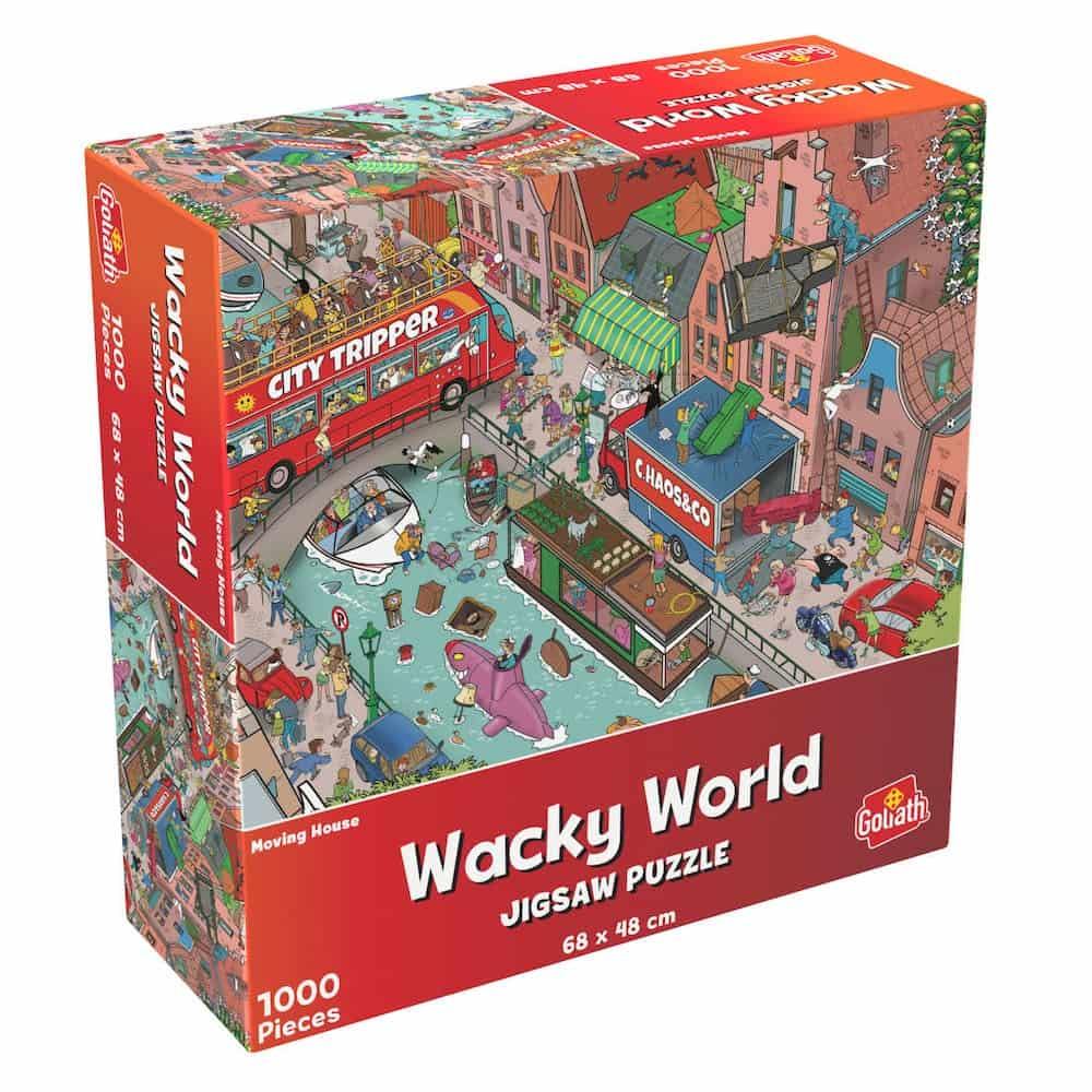 Wacky World Puzzle, 1000 darabos, Költözés - Játszma.ro - A maradandó élmények boltja