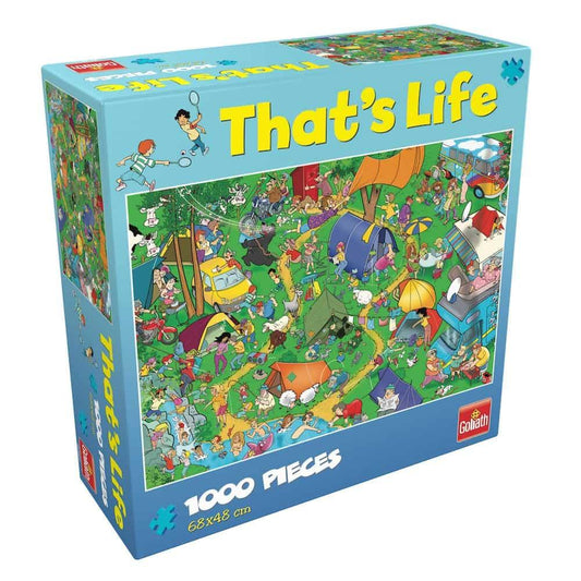 That's Life Puzzle, 1000 darabos, Kemping - Játszma.ro - A maradandó élmények boltja