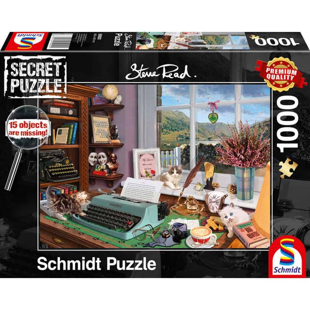 1000 darabos Puzzle, At the Writing Table
