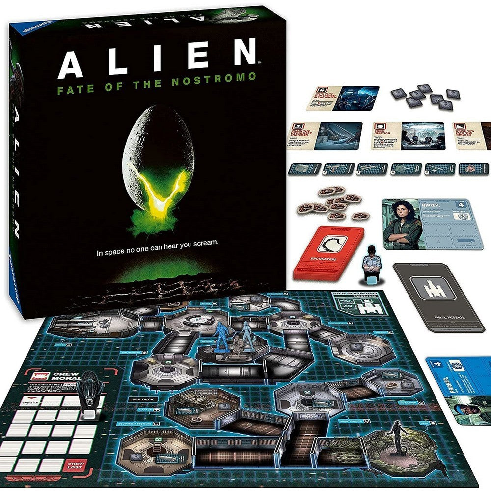 Alien Fate of the Nostromo angol nyelvű társasjáték