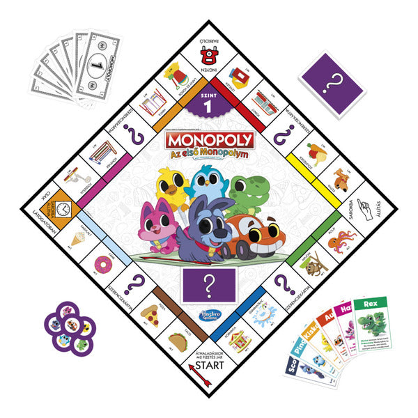 Az első Monopolym magyar nyelvű társasjáték