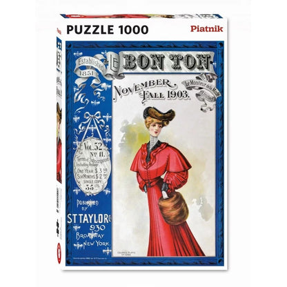 1000 darabos puzzle - Bon Ton Magazin Címlap 1903