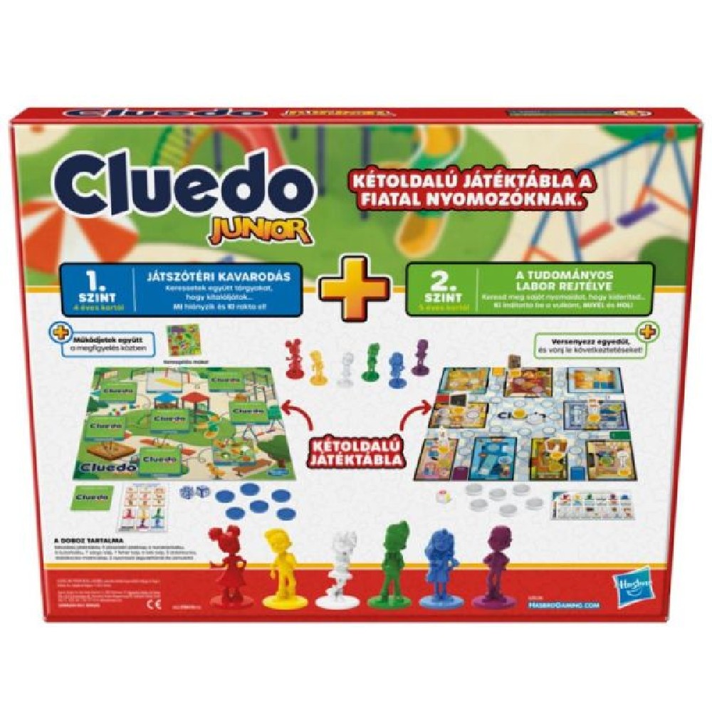 Cluedo Junior  magyar nyelvű társasjáték