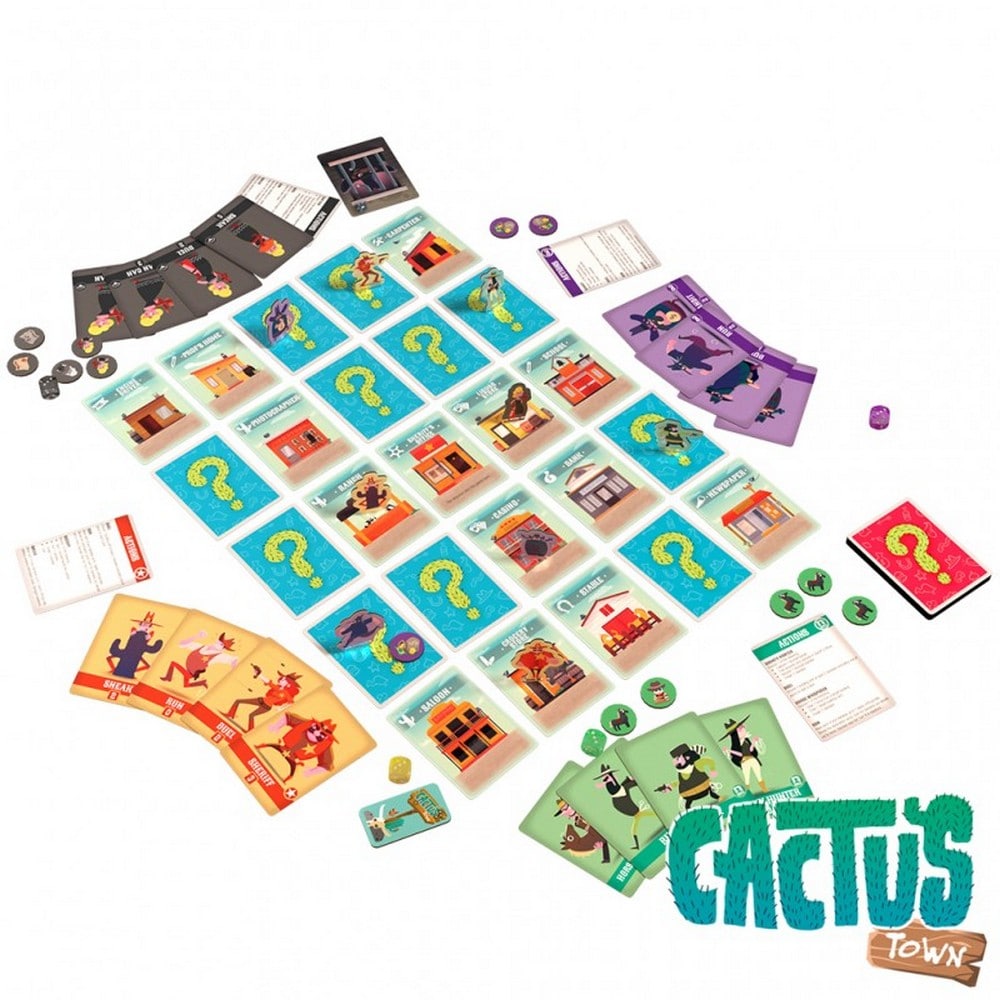 Cactus Town angol nyelvű társasjáték