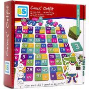 Crocs' Outfits matematikai játék, BS Toys GA369 joc de societate în limba engleză