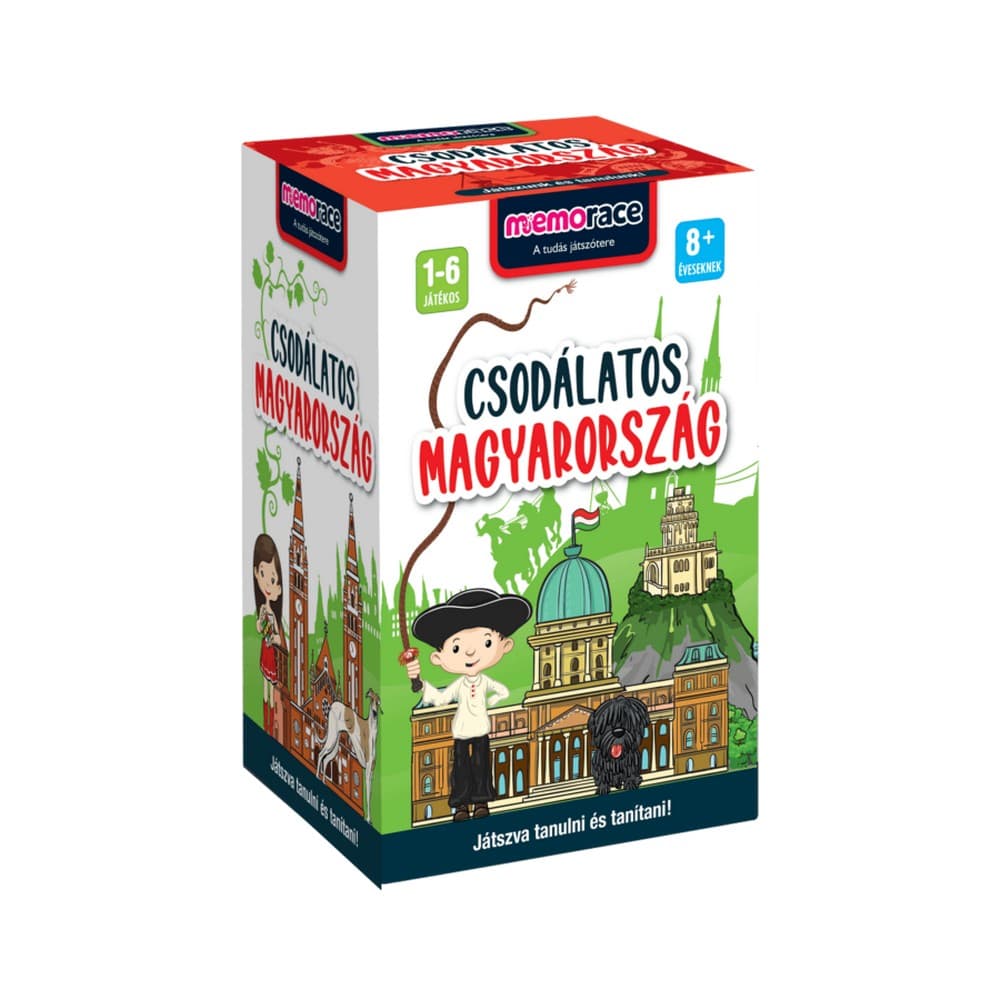 Memorace: Csodálatos Magyarország, magyar nyelvű társasjáték