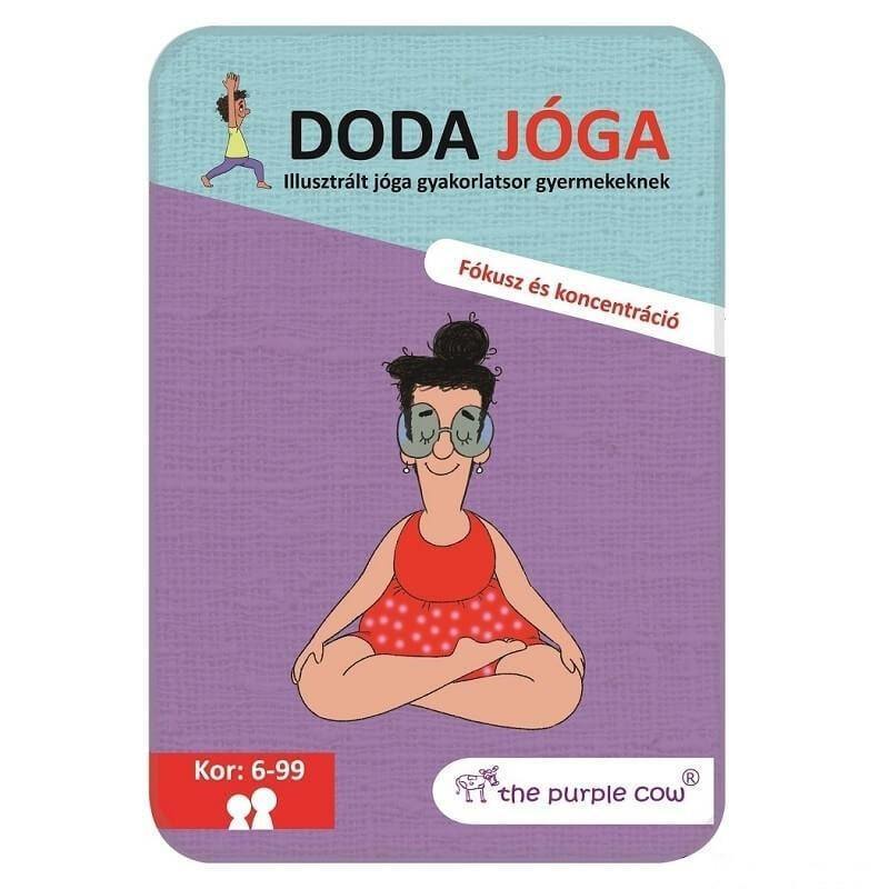 Doda Jóga: Fókusz és koncentráció - Illusztrált jóga gyakorlatsor gyerekeknek-reflexshop-1-Játszma.ro - A maradandó élmények boltja
