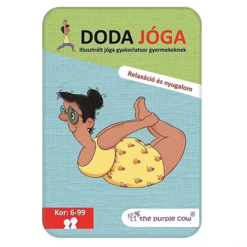 Doda Jóga: Relaxáció és nyugalom - Illusztrált jóga gyakorlatsor gyerekeknek-reflexshop-1-Játszma.ro - A maradandó élmények boltja