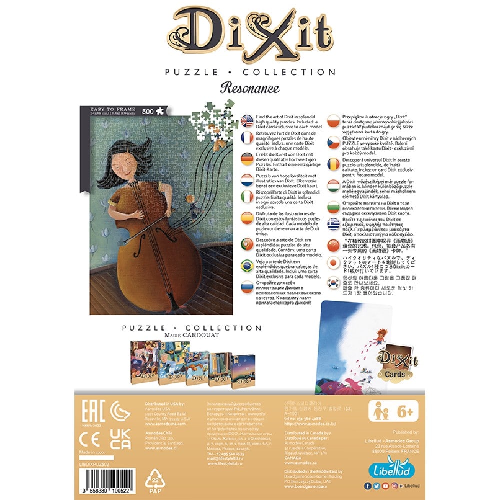 Dixit puzzle 500 darabos Harmónia (Resonance 02)