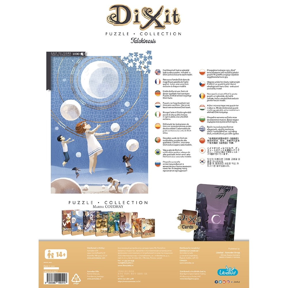 Dixit puzzle 1000 darabos, Teremtés (Telekinesis 13)