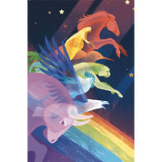 Dixit puzzle 1000 darabos, Két szín között (Chameleon Night 14)
