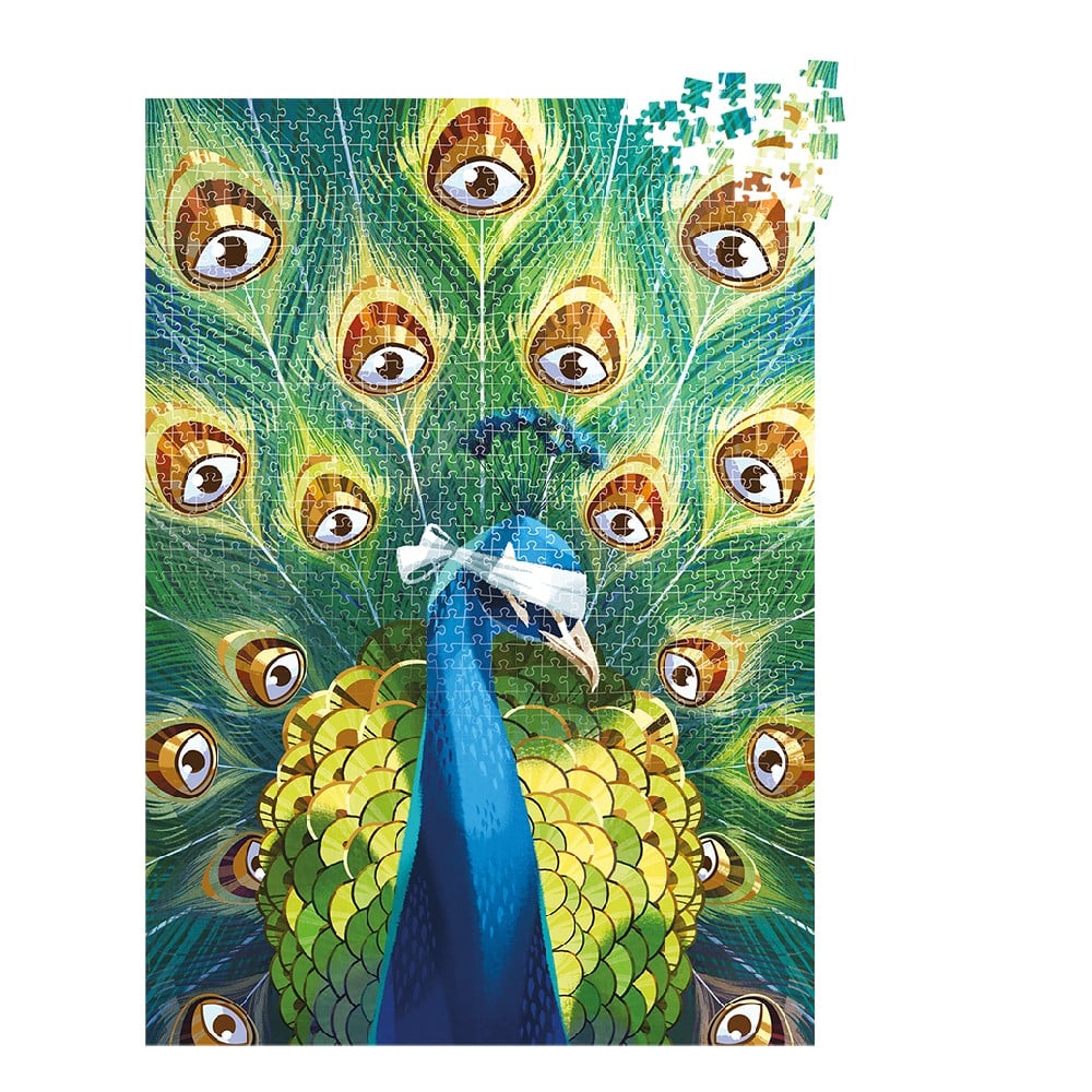 Dixit puzzle 1000 darabos, Pávaszemek (Point of View 10)