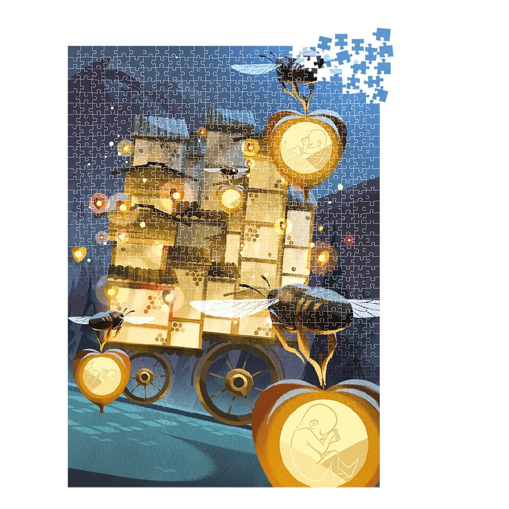 Dixit puzzle 1000 darabos, Anyaméhek (Deliveries 11)