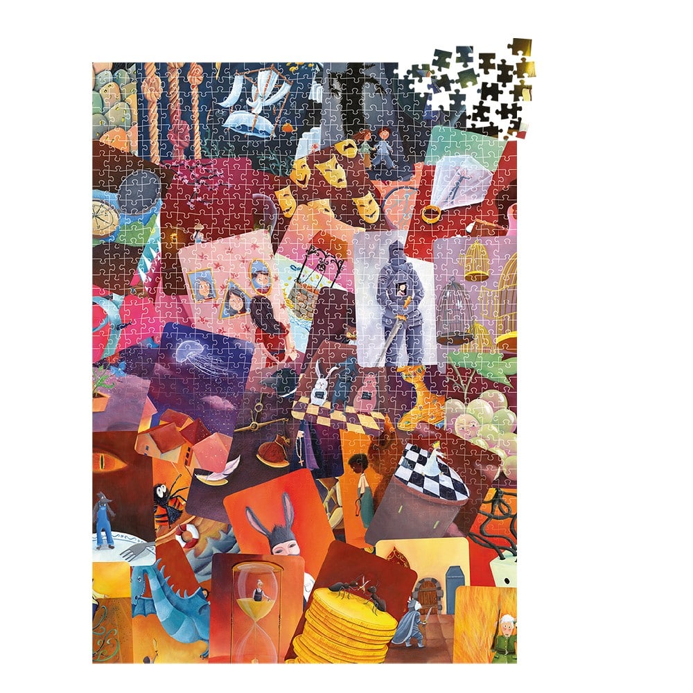 Dixit puzzle 1000 darabos Skarlát árnyalatok (Red Mishmash 08)