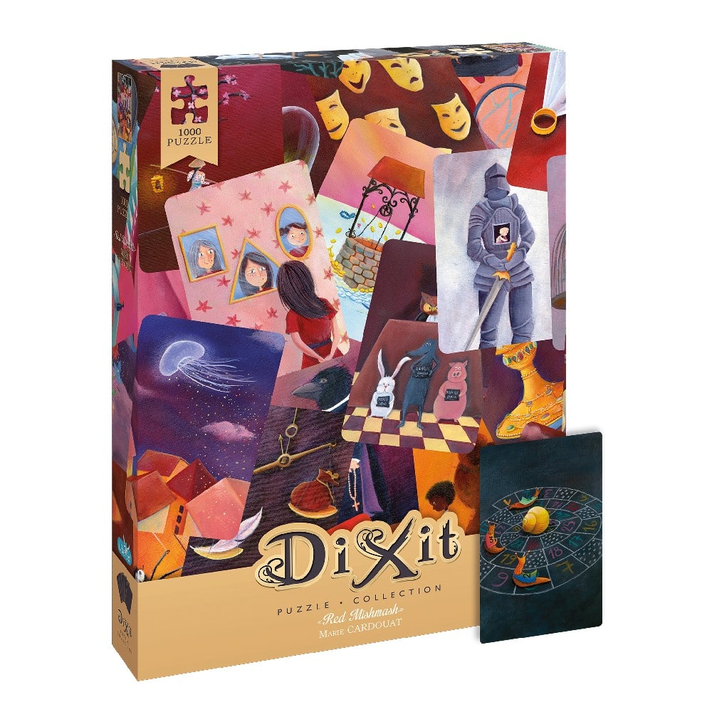 Dixit puzzle 1000 darabos Skarlát árnyalatok (Red Mishmash 08)