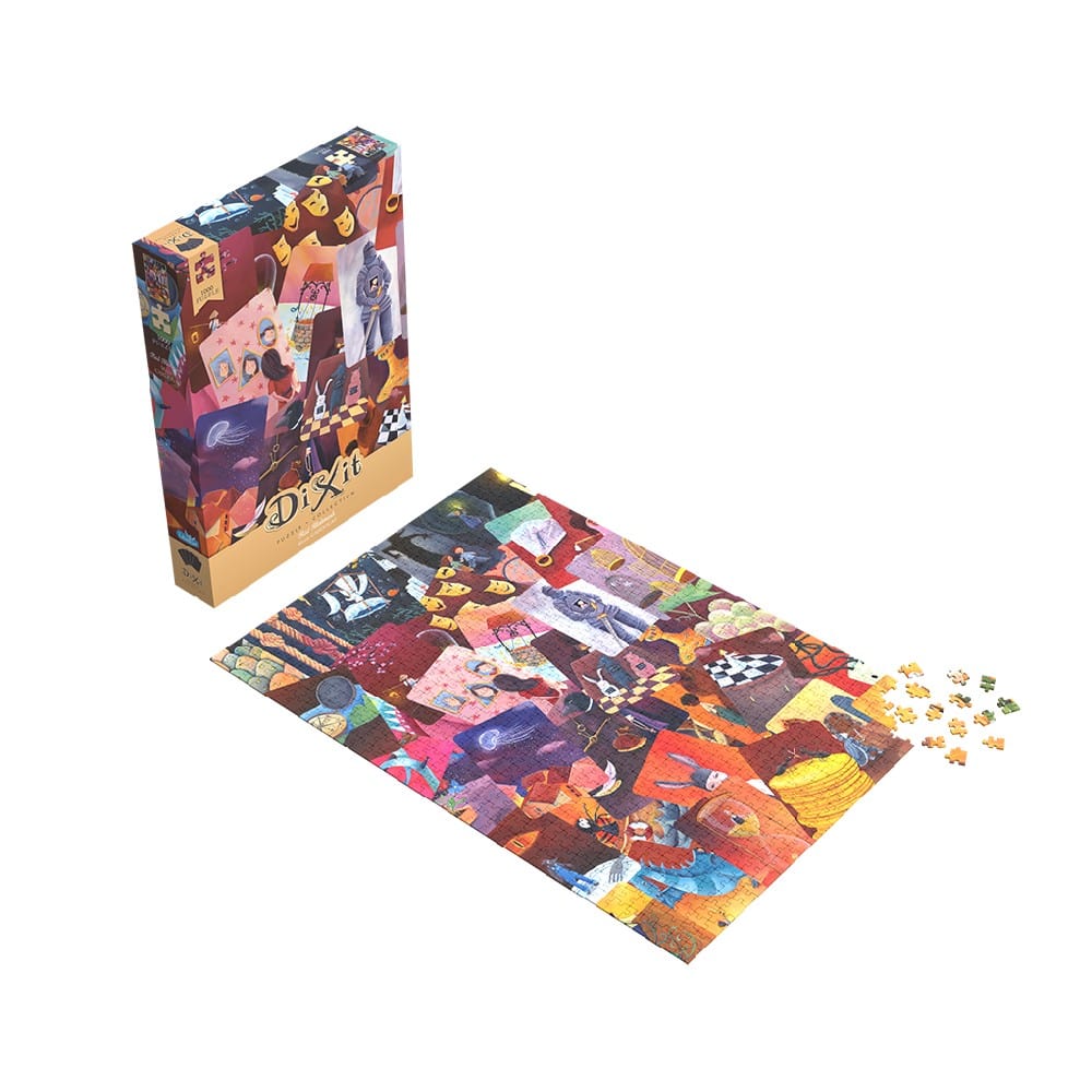 Dixit puzzle 1000 darabos Skarlát árnyalatok (Red Mishmash 08)