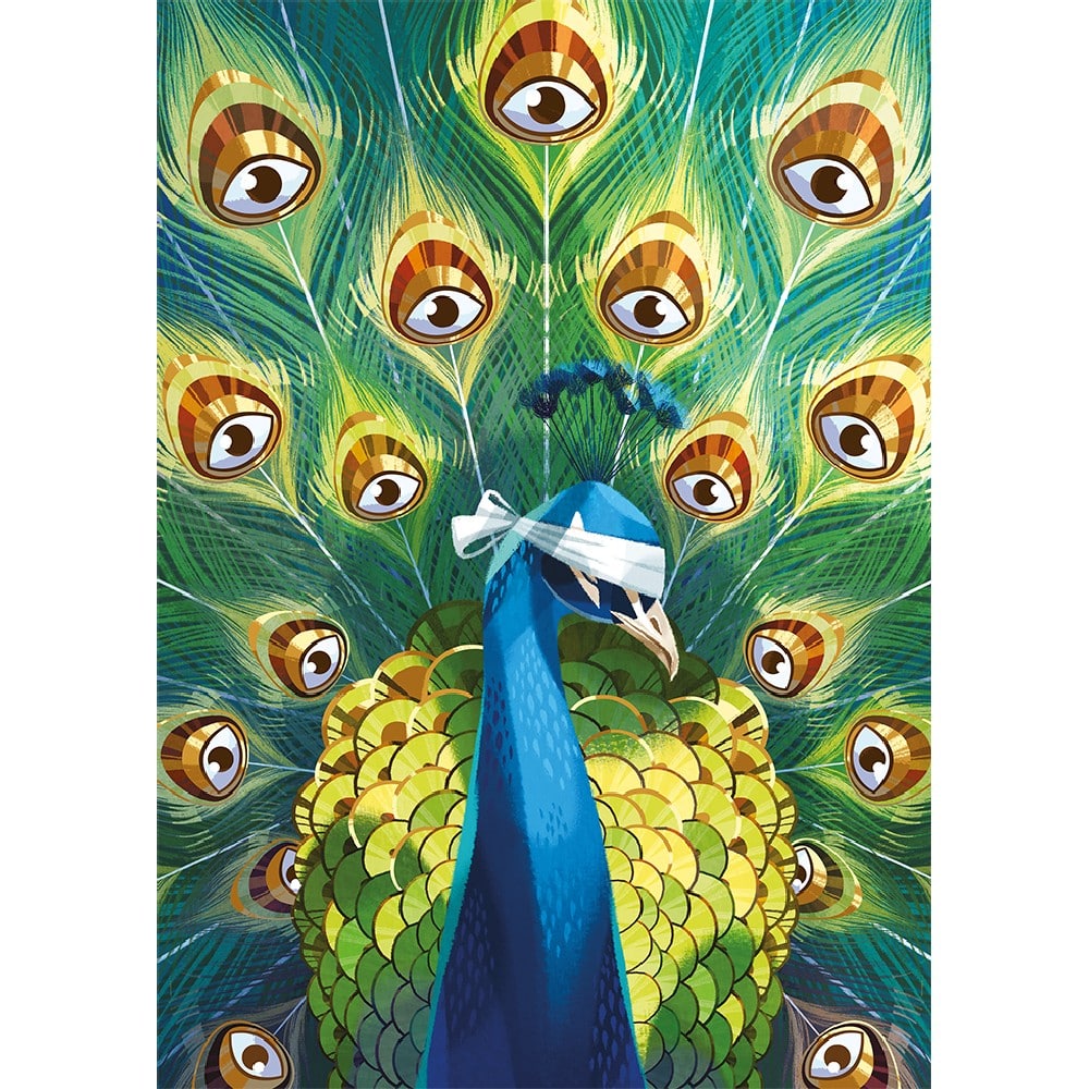 Dixit puzzle 1000 darabos, Pávaszemek (Point of View 10)