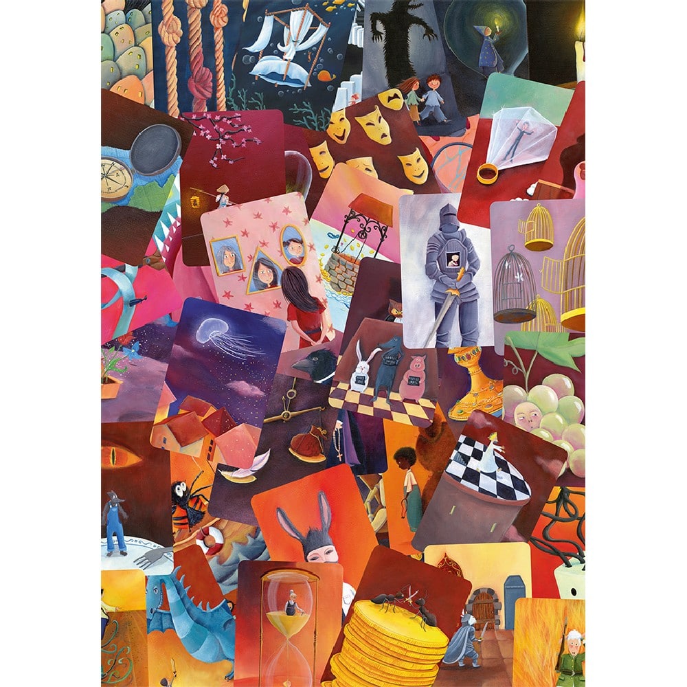 Dixit puzzle 1000 darabos Skarlát árnyalatok (Red Mishmash 08)