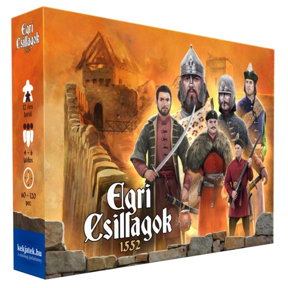 Egri Csillagok 1552 magyar nyelvű társasjáték