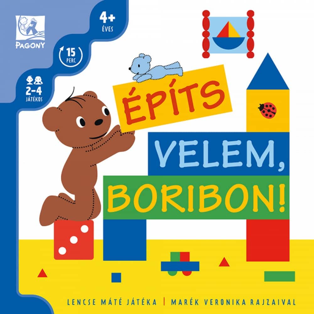 Építs velem, Boribon! magyar nyelvű társasjáték
