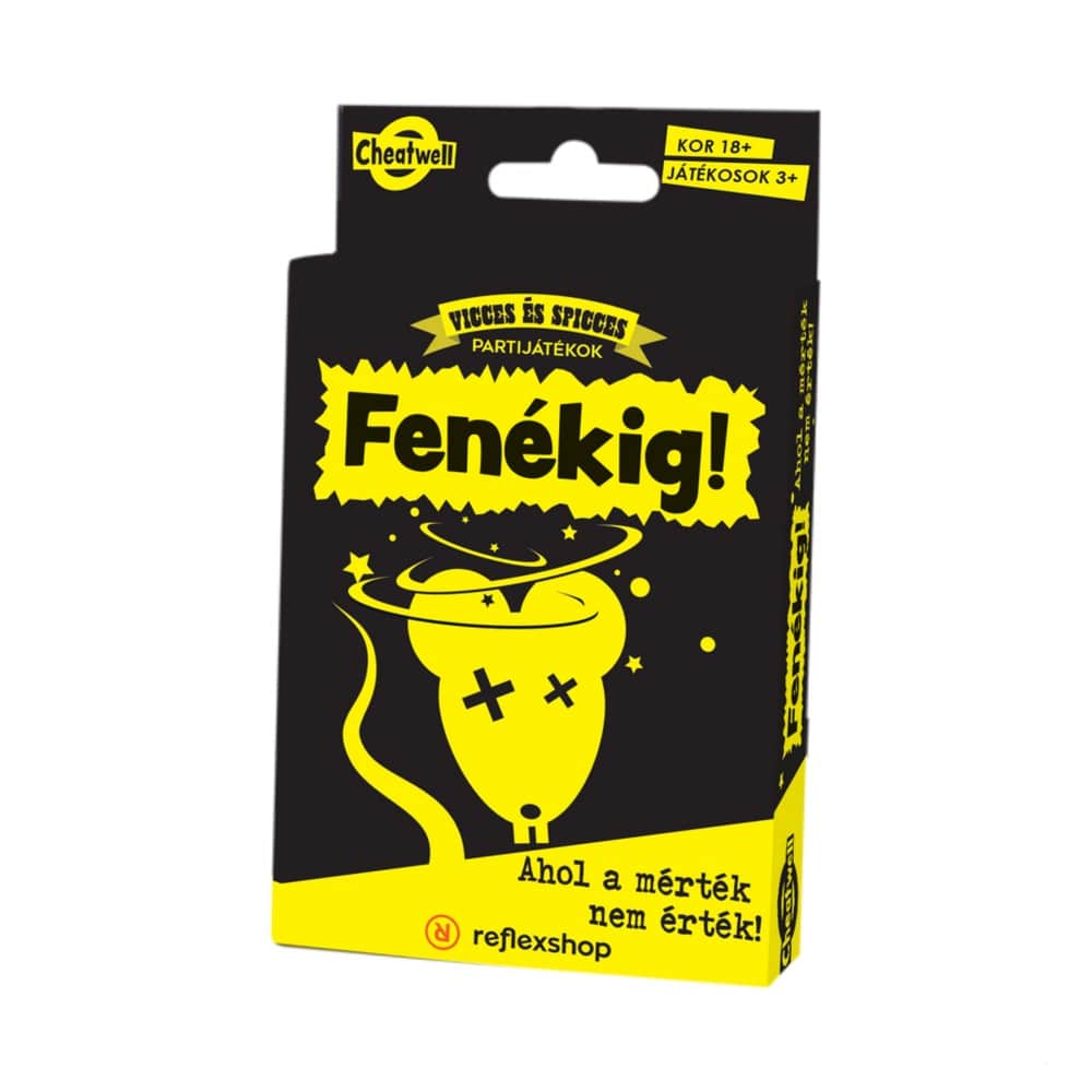 Fenékig! ivós magyar nyelvű társasjáték