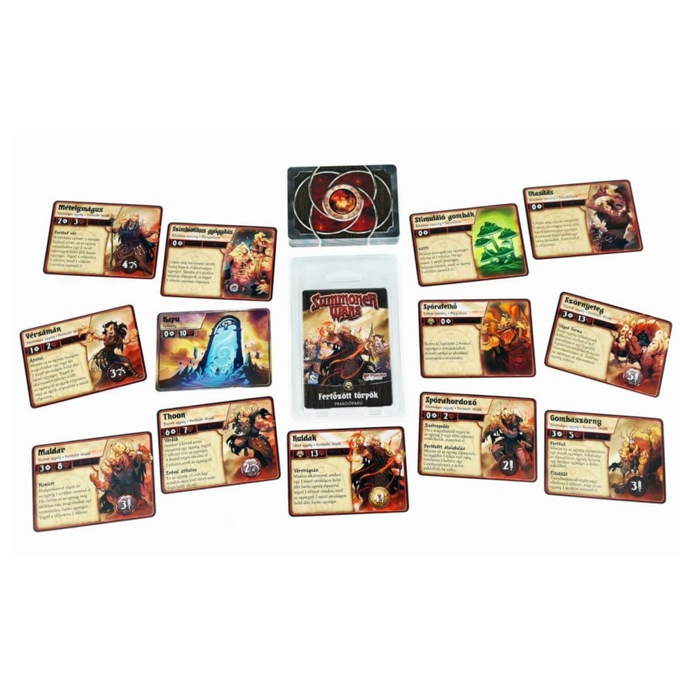 Summoner Wars Fertőzött törpök frakciópakli magyar nyelvű társasjáték