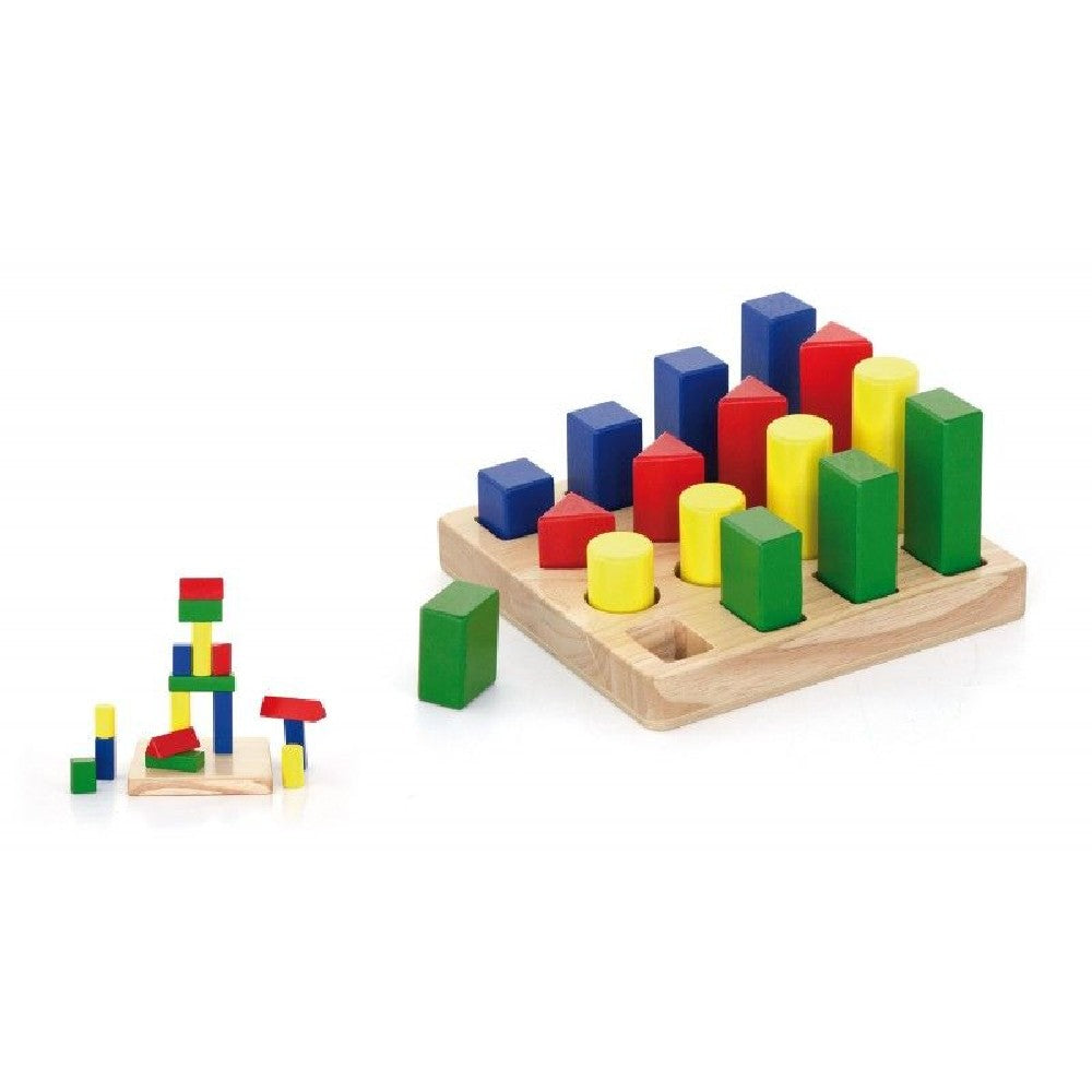 Színes geometriai formaválogató, Viga