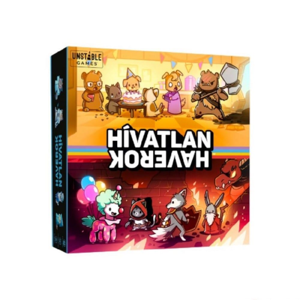 Hívatlan haverok, magyar nyelvű társasjáték