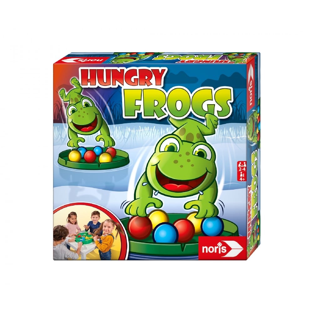 Hungry Frogs többnyelvű társasjáték