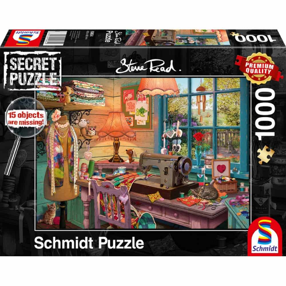 1000 darabos Puzzle, In the Sewing Room