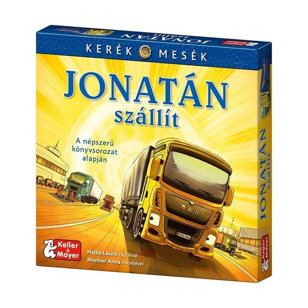 Jonatán szállít magyar nyelvű társasjáték
