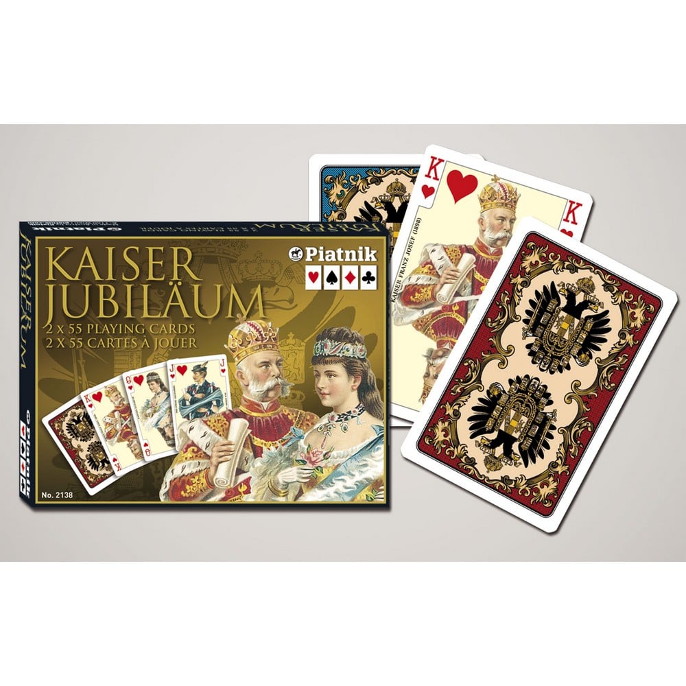 Francia kártya 2x55-ös készlet - Kaiser Jubiläum