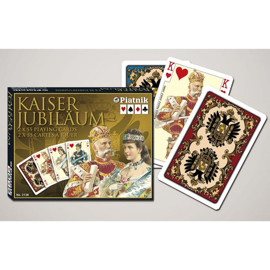 Francia kártya 2x55-ös készlet - Kaiser Jubiläum