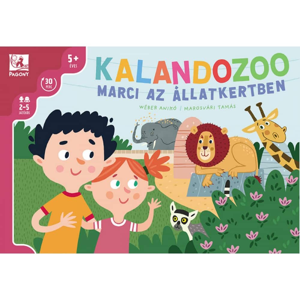 Kalandozoo magyar nyelvű társasjáték