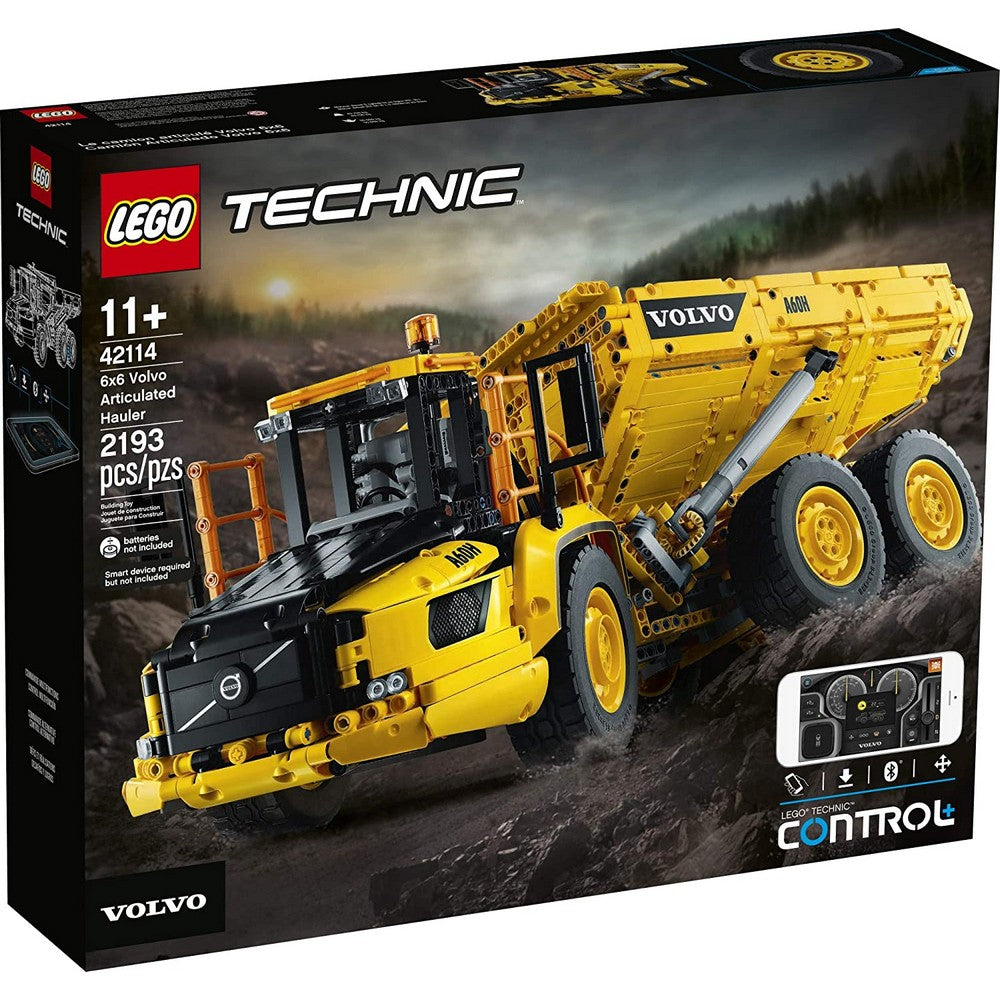 LEGO Technic 6x6-os Volvo csuklós szállítójármű 42114 2193 darabos
