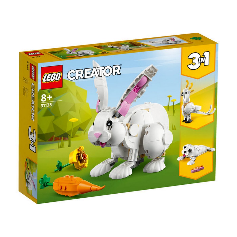 LEGO Creator Fehér nyuszi 31133 258 darabos
