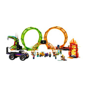 LEGO City Kaszkadőr aréna dupla hurokkal 60339 598 darabos