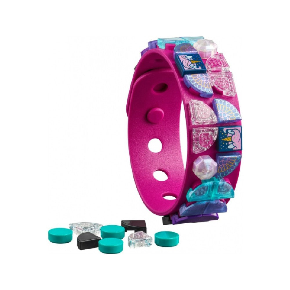 LEGO DOTS Egyszarvús karkötő 41802 37 darabos