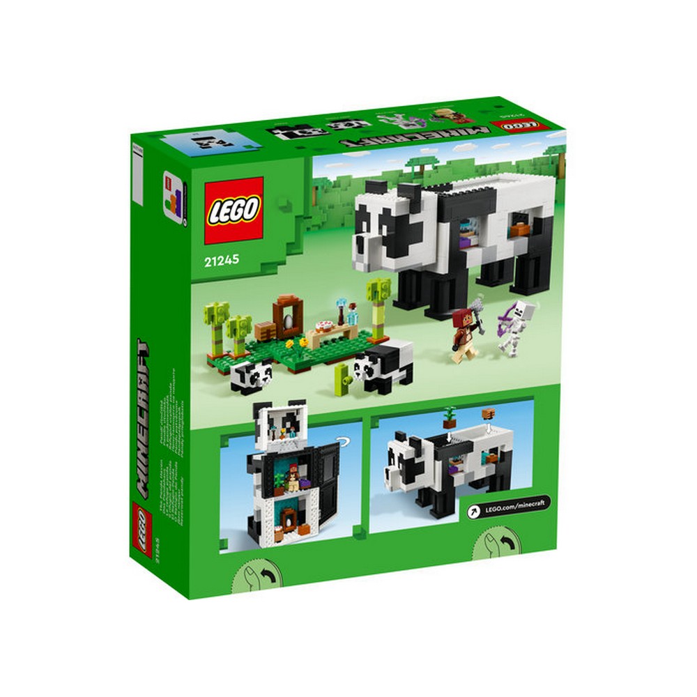 LEGO Minecraft A pandamenedék 21245 553 darabos