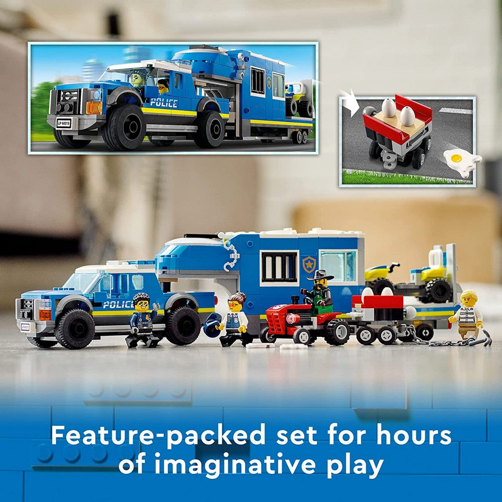 LEGO City Rendőrségi mobil parancsnoki kamion 60315 436 darabos