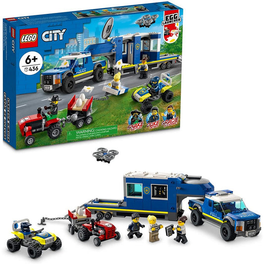 LEGO City Rendőrségi mobil parancsnoki kamion 60315