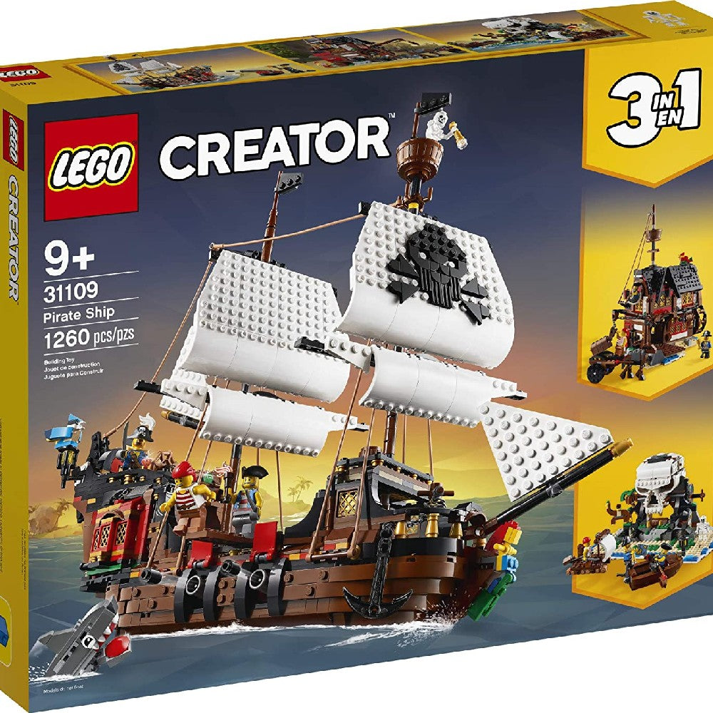 LEGO Creator Kalózhajó 31109 1264 darabos