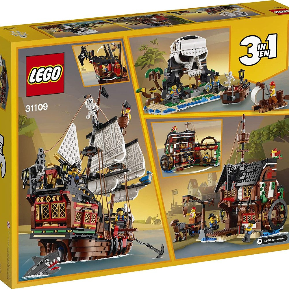 LEGO Creator Kalózhajó 31109 1264 darabos