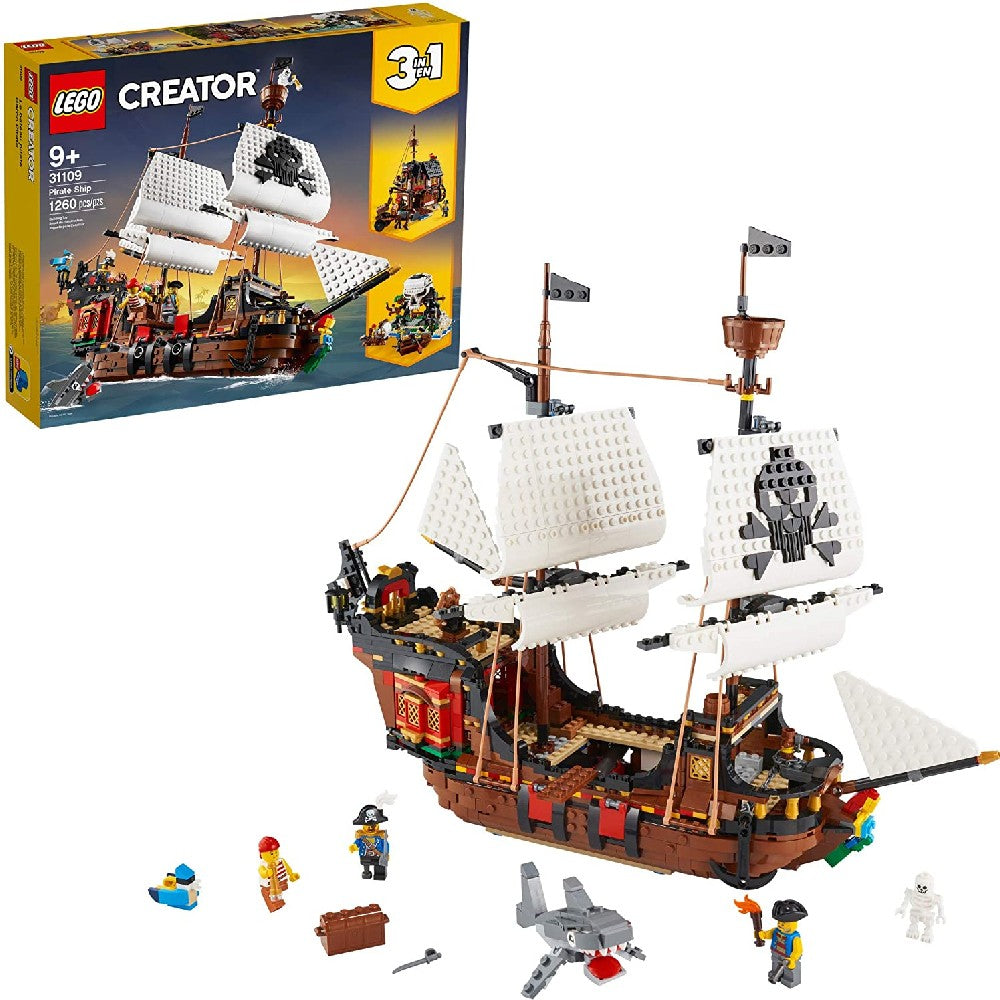 LEGO Creator Kalózhajó 31109 1264 darabos