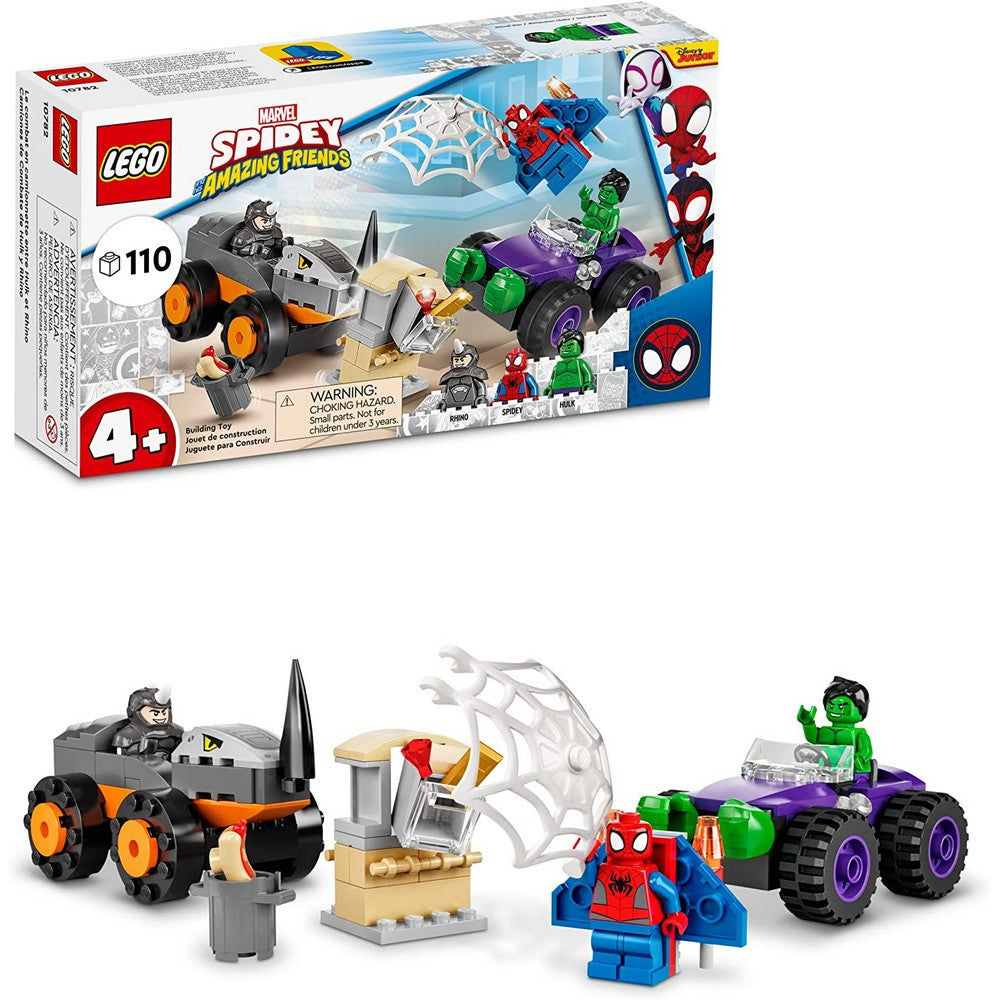 LEGO Hulk vs. Rhino teherautós leszámolás 10782 110 darabos