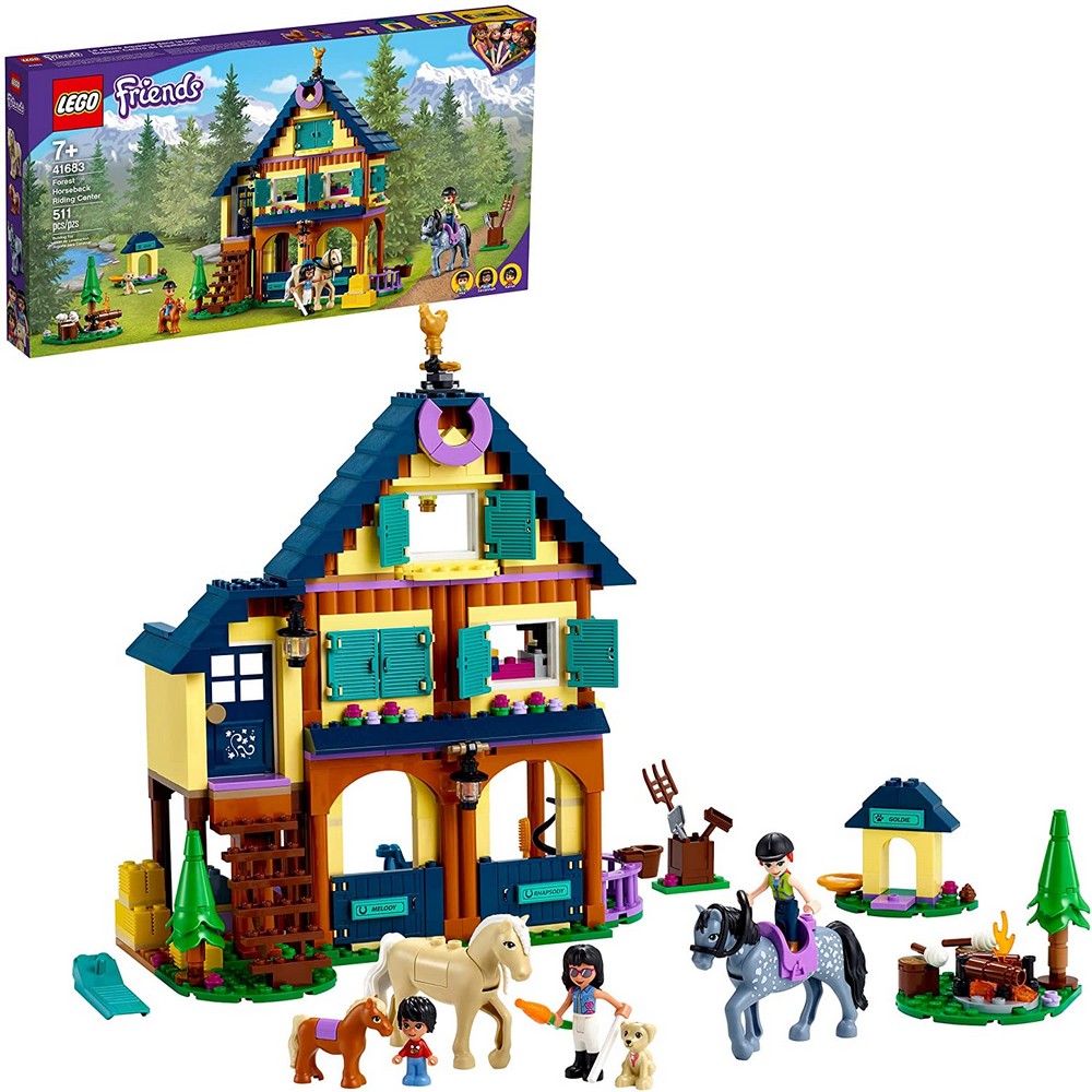 LEGO Friends Erdei lovaglóközpont 41683 511 darabos