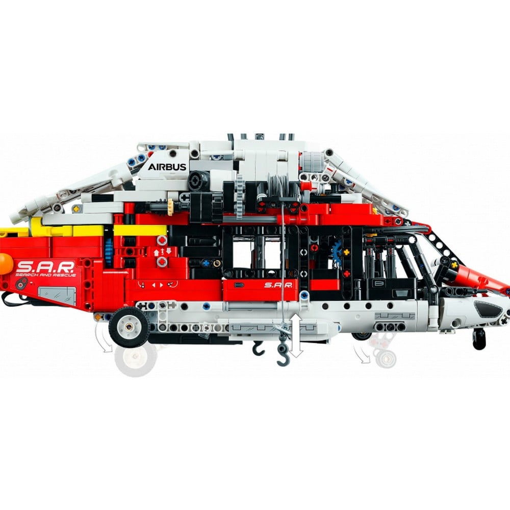 LEGO Technic Airbus H175 Mentőhelikopter 42145 2001 darabos