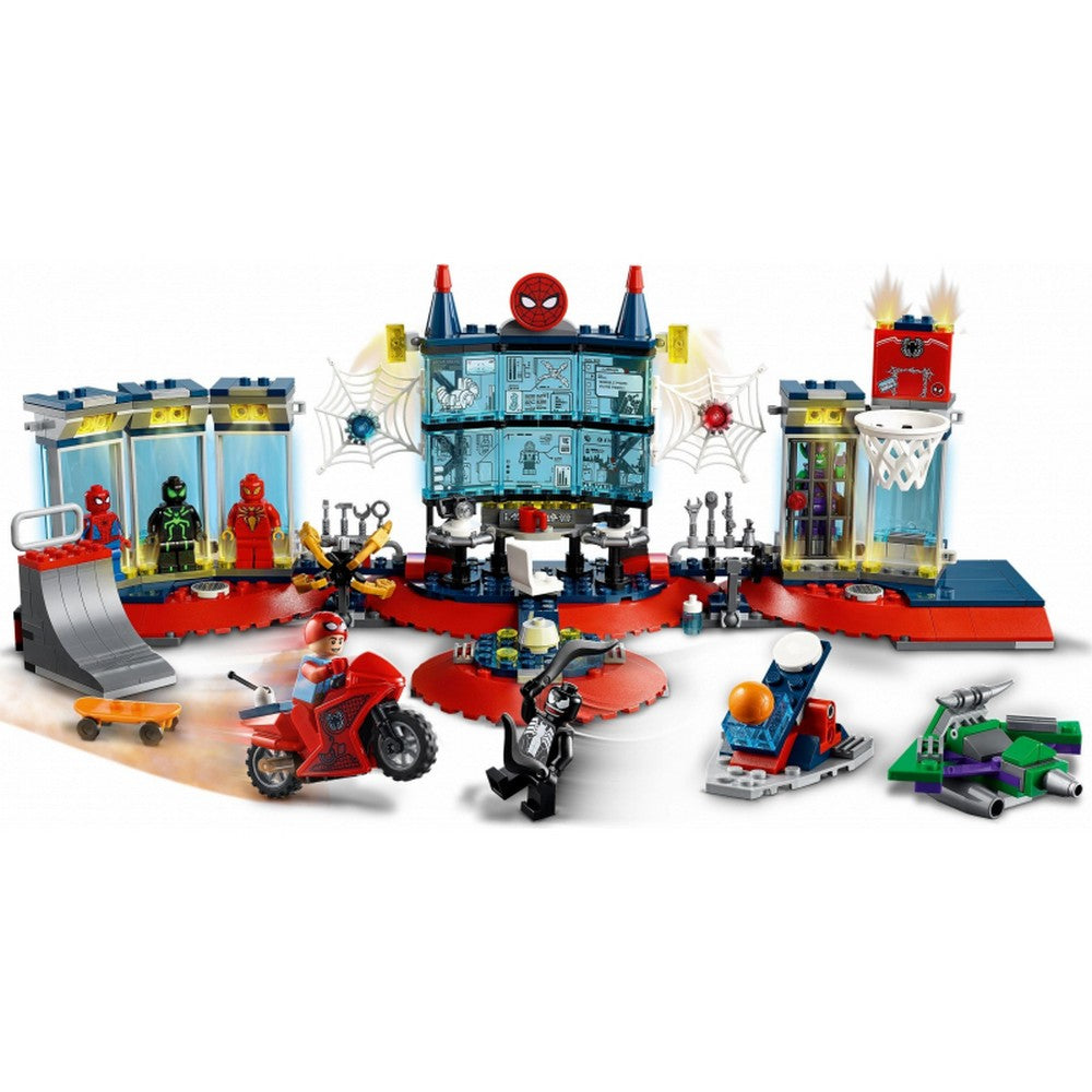 LEGO Marvel Super Heroes Támadás a pókbarlang ellen 76175 466 darabos