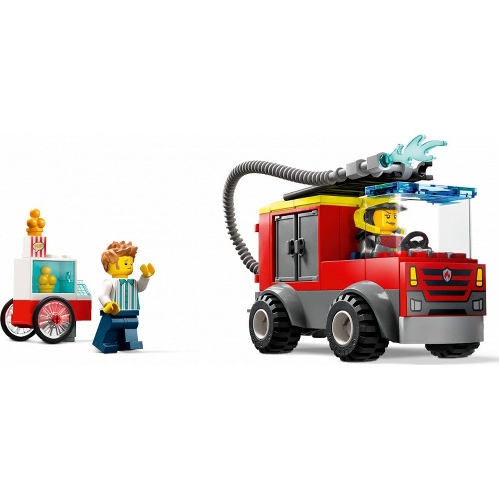 LEGO City Tűzoltóállomás és tűzoltóautó 60375 153 darabos