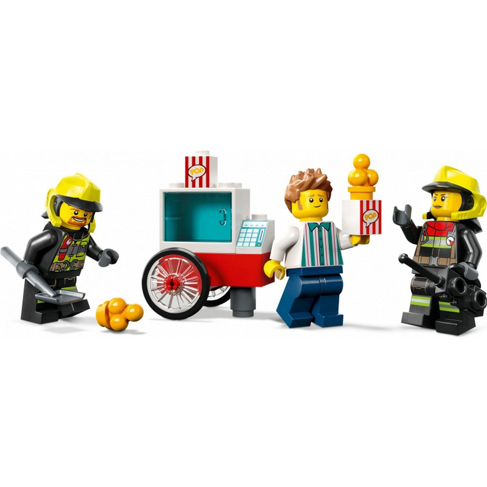 LEGO City Tűzoltóállomás és tűzoltóautó 60375 153 darabos